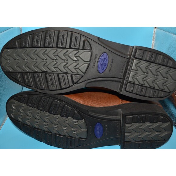 Wolverine DuraShocks Work Boots Sz 12 EW Brown Leather Steel Toe Slip Resistant - Picture 4 of 6